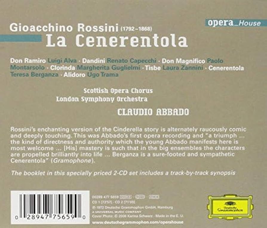 その他 Rossini: La Cenerentola [CD] Amazon.com: Rossini - La Cenerentola : Cecilia Bartoli, Enzo
