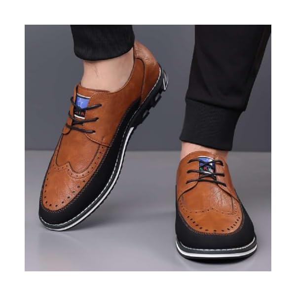 Men's Oxford Shoes Business Casual Shoes Comfort Office Loafers for Male - Image 6