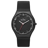 SKAGEN[スカーゲン] skw6113 Grenen Black Dial Black leather SKW6113 ブラックダイアル ブラック レザー アナログ クウォーツ メンズ 腕時計 [並行輸入品]