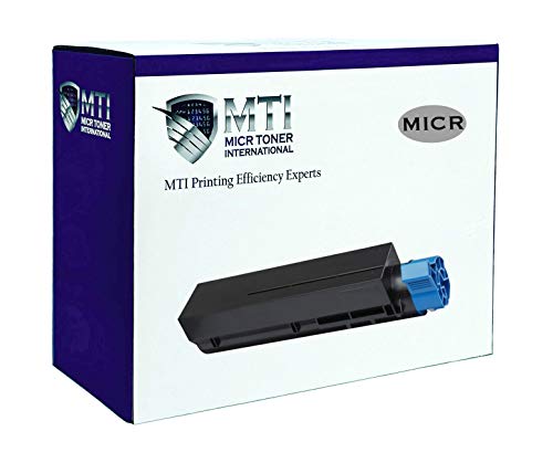 MICR Toner International Compatible High Yield MICR Toner Cartridge for Oki 43502001 B4550 B4600 MICR Toner International Compatible High Yield MICR Toner Cartridge for Oki 43502001 B4550 B4600