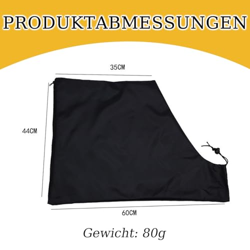Laubsaugerbeutel, Laubsauger Fangsack,Laubbläser Aufbewahrungstasche,Elektro Universal Ersatz Auffangsack Laubbläser,akuumbeutel Auffangbeutel Mit Reißverschluss Fangsack Laubsauger Auffangsack