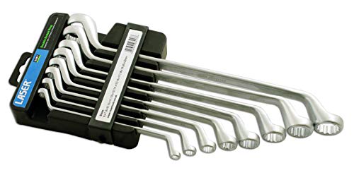 Laser 3457 Offset Ring Spanner Set 8pc