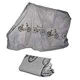 Sehr robuste Qualität – Die Fahrradschutzhülle ist aus Polyethylen gefertigt. Dieses Material zeichnet sich durch eine sehr robuste und strapazierfähige Zusammensetzung aus.