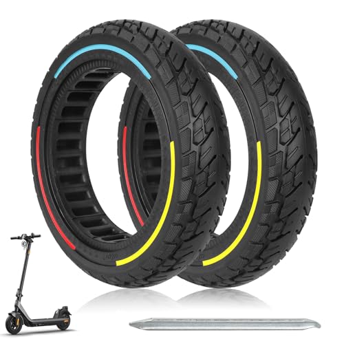 Pneu trottinette electrique 10 pouces anticrevaison pour Ninebot F30 F20