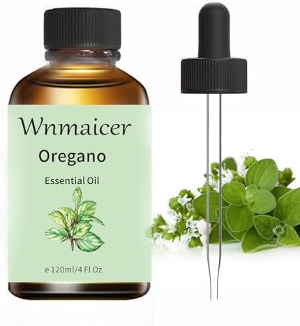 Oregano Oil 4 Fl Oz - Premium Quality Oregano Essential Oil for Supports Healthy System & Nails, Digestion & Respiratory Relief