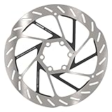 SRAM HS2 ディスクブレーキローター - 180mm 6ボルト 丸形 シルバー/ブラック