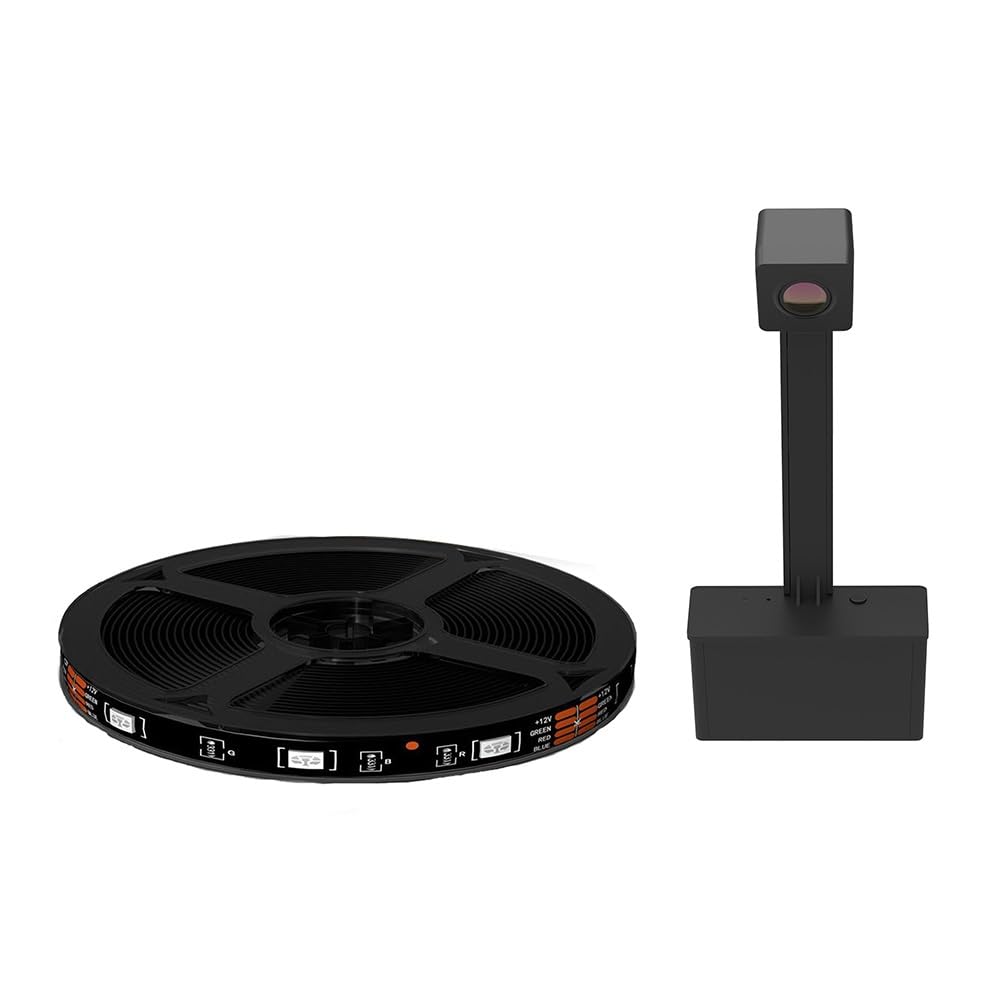 DONGXIAO Luce a LED for TV, luci TV Retroilluminazione TV a LED, TV LED,Schermo TV con Impugnatura for Fotocamera Striscia di Luce Ambientale LED Intelligente sincronizzata(TV72~85in)