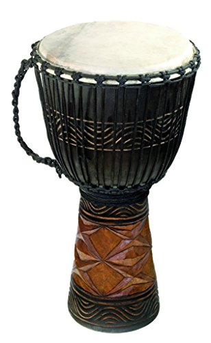 Djembe Afrika, 26" Tall, 12-13" Head #TOP6