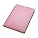 AHGXG Business Card Book Holder, Leather Organizer Binder with Folder Pen Holder, Name Card Organizer Credit Card Holder, 600 Cards, Pink Color