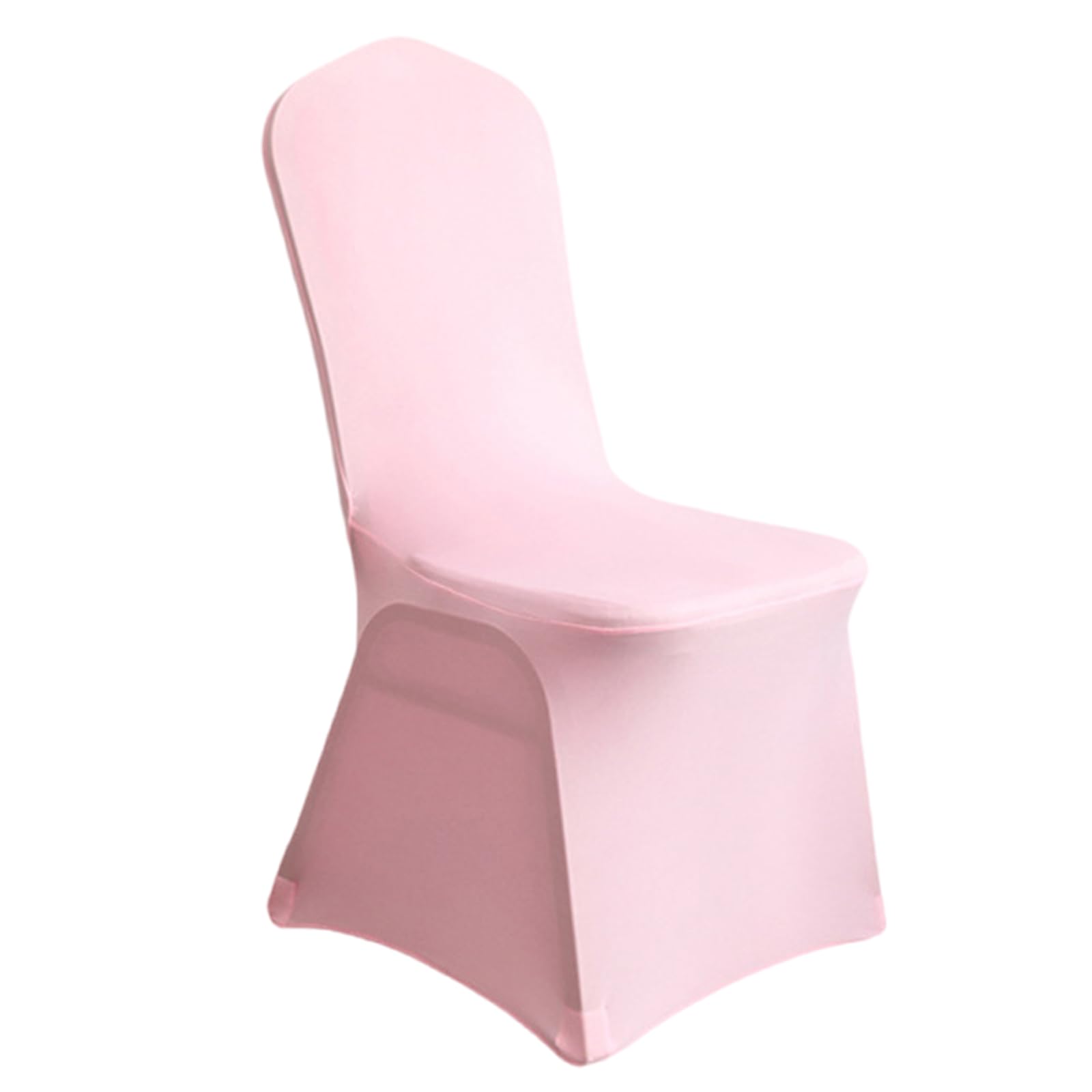 LUOZIQINX Banquet Chair Covers Wedding Party, Removable Washable Spandex Stretch Slipcovers, Protective Chair Cover for Wedding, Party And Banquet,pink,5pcs