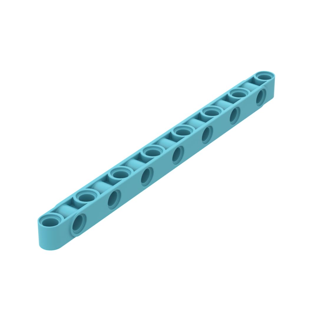 71710 Hole Brick Technic Beam 1x15 Thick with Alternating Holes, 10 PCS — image 1