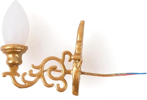 Miniatura 2 de 4 unids casa de muñecas luz de pared modelo de casa de muñecas luz decoración de Navidad resplandor decoraciones lampara de escritorio LED