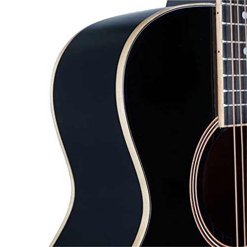 Guitare Folk de Voyage Eagletone HOBO Black – Guitare Acoustique Noire idéale pour Débutant Forme Travel pour Voyager avec Housse Offerte - Les Beatles, Paul McCartney, John Lennon, RIngo Starr, George Harrison Guitare Folk de Voyage Eagletone HOBO Black - Guitare Acoustique Noire idéale pour Débutant Forme Travel pour Voyager avec Housse Offerte – Image 6