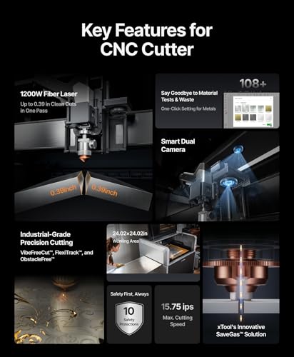 xTool MetalFab 1200W 4-in-1 CNC Laser Welder