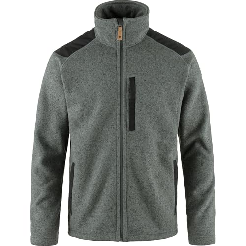 Image of Fjallraven Buck Fleece Men's Jacket - Warm Durable Full Zip Midlayer for Hiking Trekking Outdoor Layering