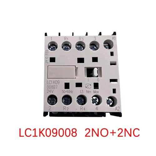 Contacteur CA LC1K09008 mini format 4 pôles 2NO 2NC 24V - 2