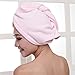 Produktbild Dick und fest Trocknen Haar-Tuch-Haar-Magie Quick Dry Mikrofaser Bad Hair Towel Drying Turban Wrap Cap Spa Baden Hat Schnell trocknend und einfach zu absorbieren Wasser (Color : 1)