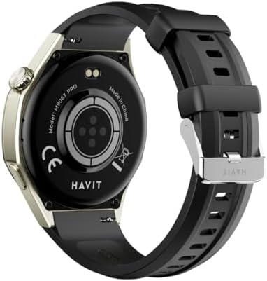 Havit M9063 Pro 1.43" Amoled Ekran Akıllı Saat - Bluetooth Arama, Metal Kasa, 3ATM Su Geçirmez (Titanyum) - Görsel 5