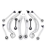 ADJVEH Front Suspension Kit Lower Control Arm Compatible With 2013-2016 Audi A4 Quattro,2014-2016 Audi A5 Quattro,2014-2016 Audi Q5,2014-2016 Audi RS5,2014-2016 Audi S4/S5,2013 Audi A4