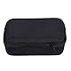 Mikrofon Case, 21.5*14.5*8 cm Rode Mikrofon Tasche Nylon Mikrofon Aufbewahrungsbox Transporttasche für Mikrofon mit Separaten Innenräumen, Schutzhülle Mikrofon, für Video Camera Mikrofon