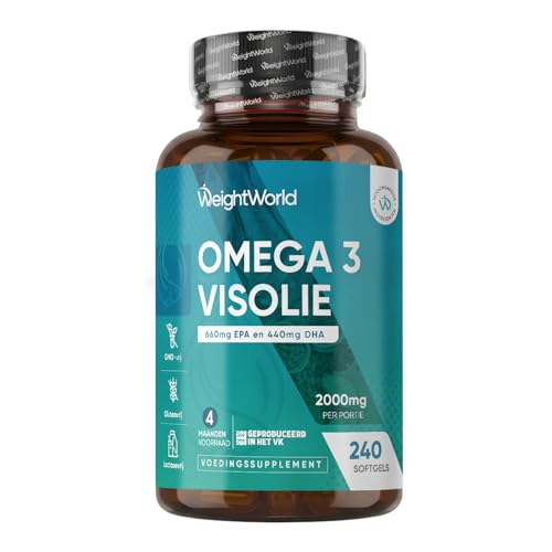 WeightWorld Omega 3 Visolie 2000mg