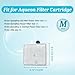 LeadCon 8 Pack Medium Filter Cartridges Compatible with Aqueon QuietFlow LED PRO Power Filter Size 10 & E Internal Power Filter Size 20 & Zilla Size 20…