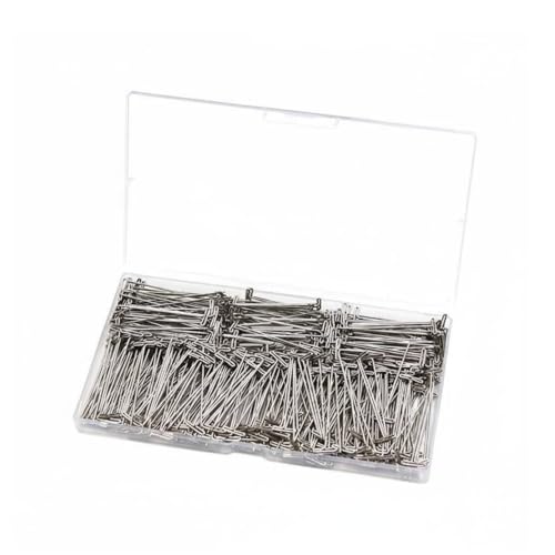T-Shaped Steel Blocking Pins for Hats and Hairpieces