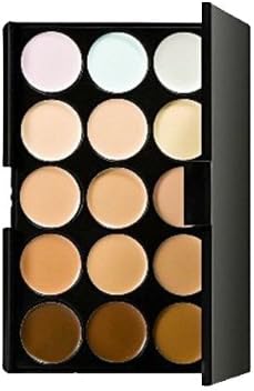 HyperBeauty Perfect Professional 15 Colors Natural Camouflage Creamy Concealer Makeup Palette