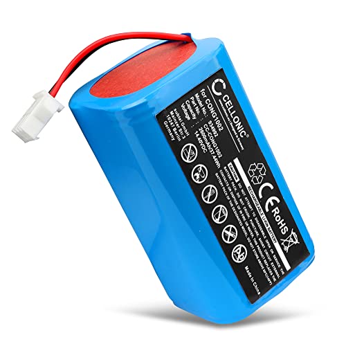CELLONIC, Akku für Staubsauger kompatibel mit Cecotec Conga 1090, 990, 950, 1190, CONG1002 (14.4V, 2600mAh)