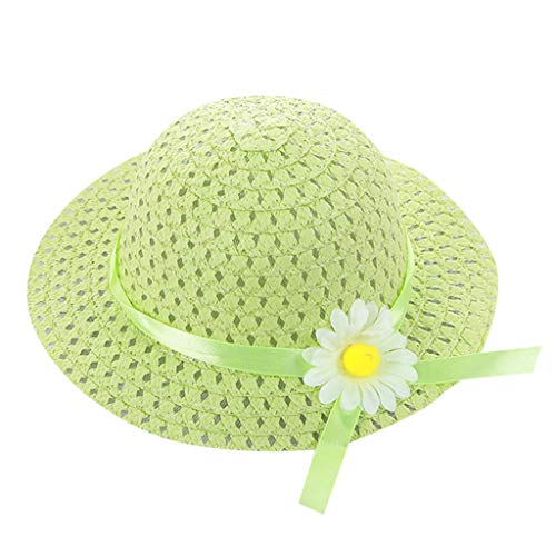 Kids Boys Girls Sunhats Baby Visor Hat Summer Beach Hats Sun Flower Floral Straw Hat Easter Gifts