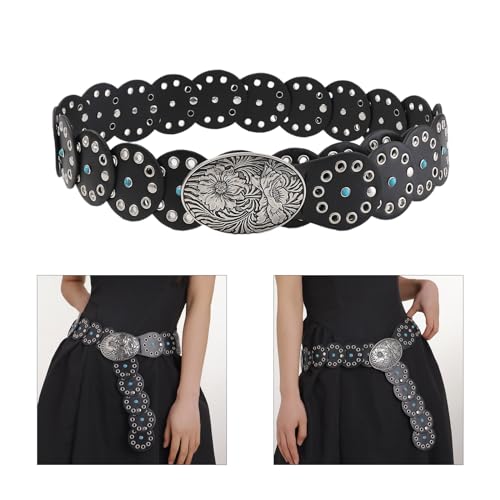 Subcultures Belt For Women Fashion Hollowed PU Leather Belt Ethnic Eyelets Waistband For Dress 2000s Girl Waist Decors Corset2