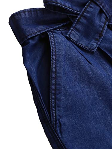 Image of ADBUCKS Women's High-Rise Cotton Light Weight Denim Parallel Loose Fit Jegging