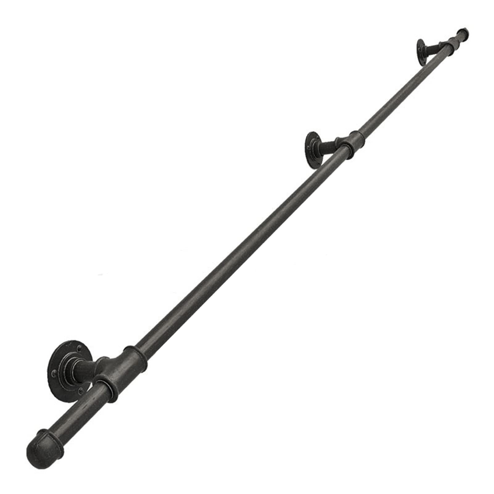 Rampe de protection en métal robuste main courante 2,2 mètres