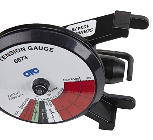 OTC 6673 Universal Belt Tension Gauge - Check for Correct Tension on Drive Belts to Ensure Maximum Belt and Bearing Life by OTC - Image 2