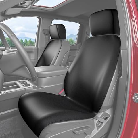 PTYYDS Seat Cover Compatible with 2023-2025 Chevy Colorado Seat Protector Neoprene Black Car Seat Cover Replacement for 2023-2025 Chevy Colorado Accessories(2PCS) Cover