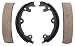 Raybestos 741PG Professional Grade Parking Brake Shoe Set - Drum in Hat