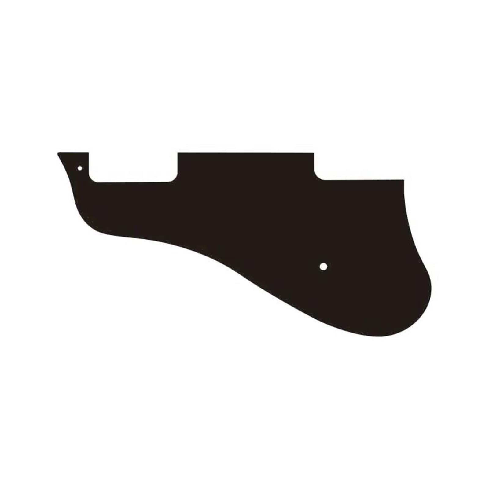 maskownica do gitary elektrycznej Części do gitary Pickguard 3Ply Black Modern Style Części do gitary