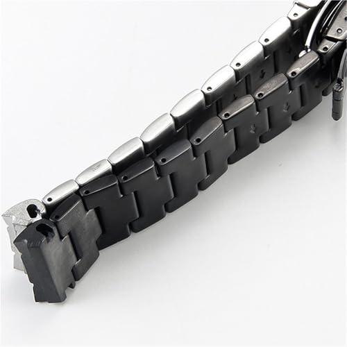 Bracelet de montre en acier inoxydable pour style d'affaires en réunion