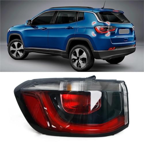 Feu arrière optique gauche robuste 55112683AA pour Jeep Compass