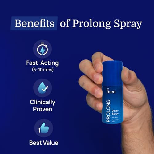 Image of ForMen Prolong Spray (30 ml) with ForMen JOYMAX Last Long Condoms for Men (10 Count)