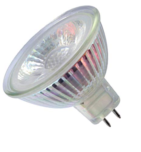 Trango LED Leuchtmittel mit MR16 Fassung MR16-NT3 zum Austausch von herkömmlichen Halogen Leuchtmittel MR16 I GU5.3 I G4-12 Volt 3000K warmweiß Glühlampe, Lampe, Reflektorlampe, led Birnen