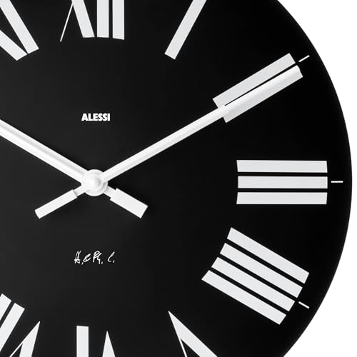 Reloj de Pared Alessi Firenze Negro miniatura 3