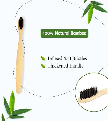 Image of Hotel Toiletries Kit | Toothbrush for Travel | Dental Kit Homeless, Nursing | Disposable Travel Toothbrush Kit | Soft Bristles | Individually Wrapped | Biodegradable (Pack-10)