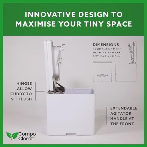 Compo Closet Cuddy Portable Composting Toilet | Waterless Toilet For Camping, Rv & Tiny House For Adults & Kids thumb #2