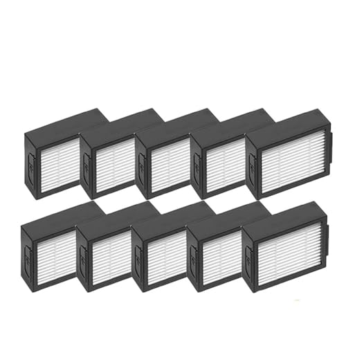 YJMYLTO Seitenbürste mit HEPA-Filter, kompatibel mit iRobot Roomba Serie I7, I7+, I6, I8, I3, E5, E7, E & I, Ersatzteile für Staubbeutel (Burgundy)