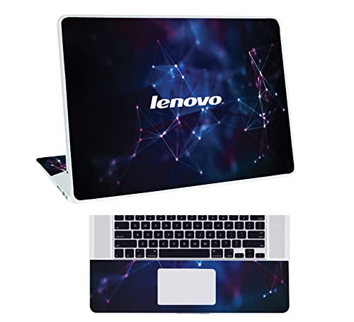 Image of Pattern L3 Top+Wrist Pad Vinyl Laptop Skin /Sticker /Cover for 15 to 15.6 Inches Laptops Laminated-Removable-HD Quality Compatible for Lenovo.(15x10 Inches)