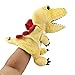 Dan&Dre Marionnette en peluche - Marionnette dinosaure - 11,8" - Jouet en peluche - Pour jeu de rôle d'histoire des enfants