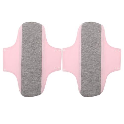 Healeved 2 Piezas Compresas Posparto Reutilizables 2 Unidades, Forro Absorbente Ultrafino de Algodón, Tamaño 22x28 Cm, Lavables y Antifugas, Almohadillas de Maternidad para Incontinencia