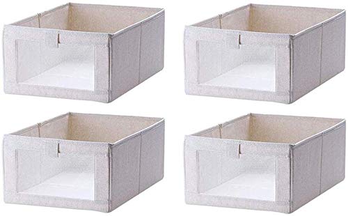 Caja de almacenamiento grande gris para solucionar la falta de espacio en armarios