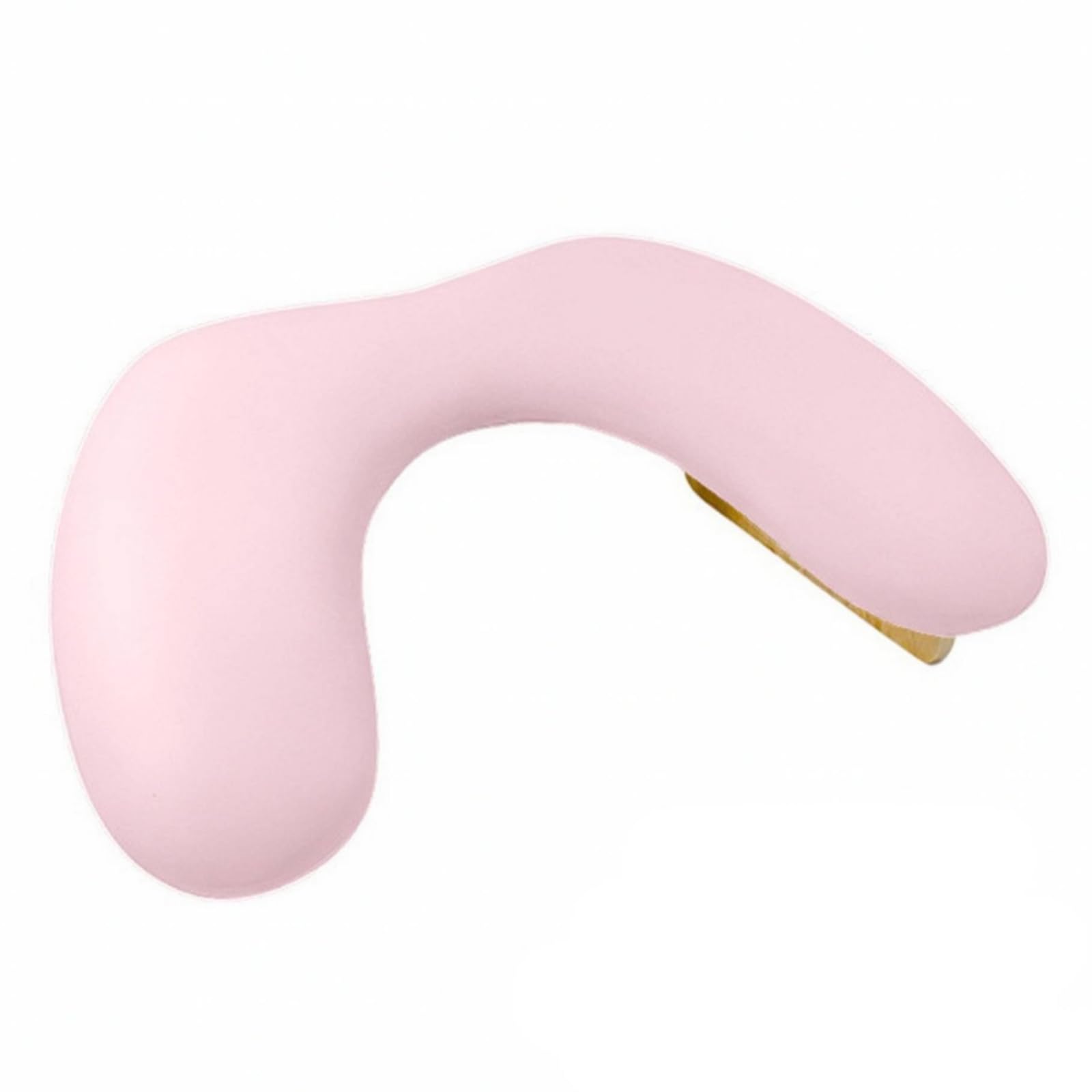 Reposa con Patas Madera Desmontables Ergonómico Apoya Manicura Resisn Reposabrazos en Forma U para Manicuristas,